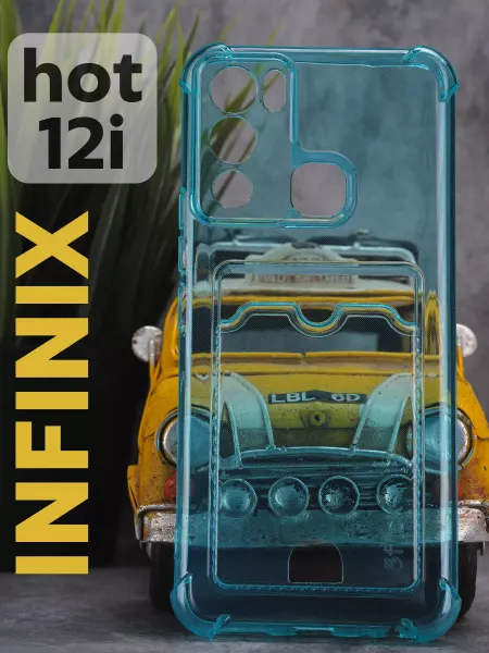Flick Чехол Infinix Hot 12i силиконовый для карт