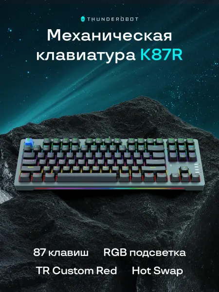 Thunderobot Игровая проводная клавиатура K87R