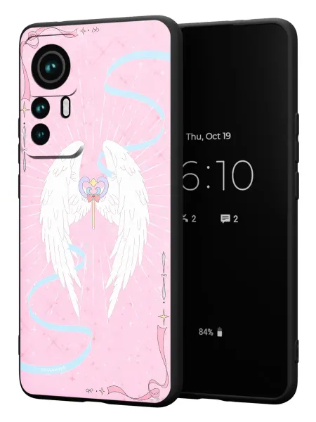 FACTORIA Чехол на Xiaomi 12T 12T Pro с принтом Крылья ангела