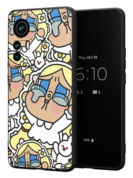 FACTORIA Чехол на Xiaomi 12T 12T Pro с принтом Девочка Анииме