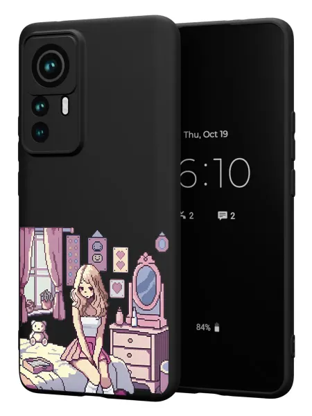 FACTORIA Чехол на Xiaomi 12T 12T Pro с принтом Барби