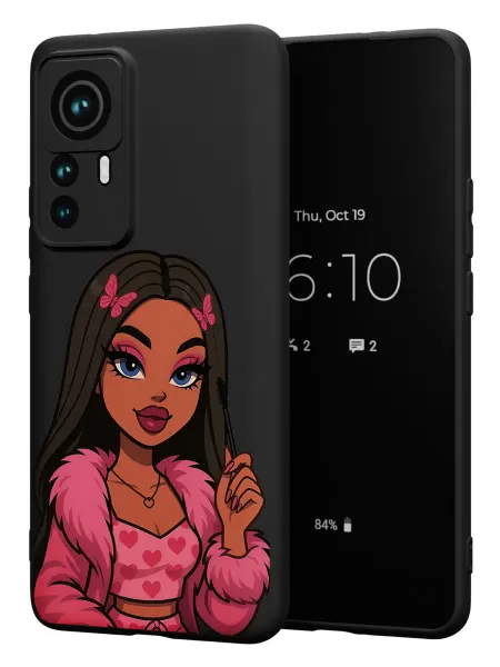FACTORIA Чехол на Xiaomi 12T 12T Pro с принтом Кукла Братц