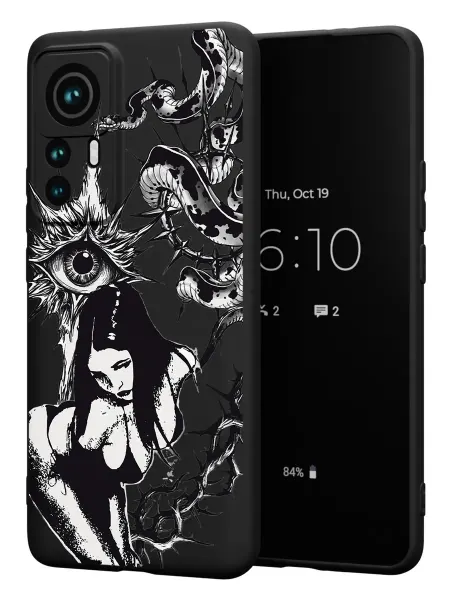 FACTORIA Чехол на Xiaomi 12T 12T Pro с принтом Готика