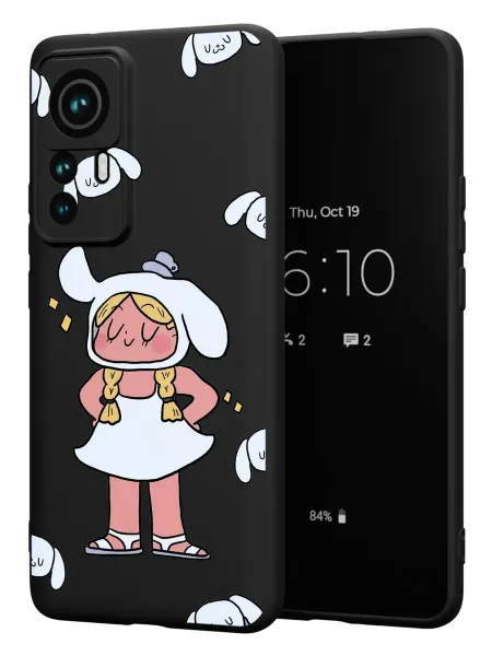 FACTORIA Чехол на Xiaomi 12T 12T Pro с принтом Девочка
