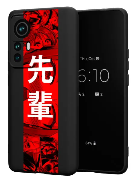 FACTORIA Чехол на Xiaomi 12T 12T Pro с принтом Иероглифы
