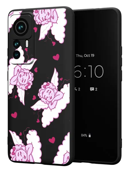 FACTORIA Чехол на Xiaomi 12T 12T Pro с принтом Купидоны