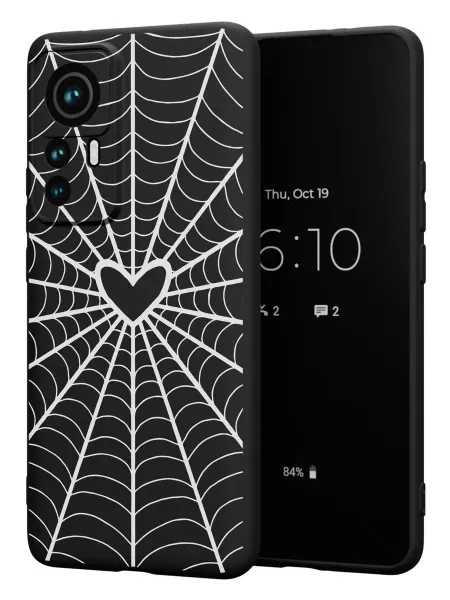 FACTORIA Чехол на Xiaomi 12T 12T Pro с принтом Паутина