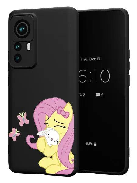 FACTORIA Чехол на Xiaomi 12T 12T Pro с принтом Пони Флаттершай