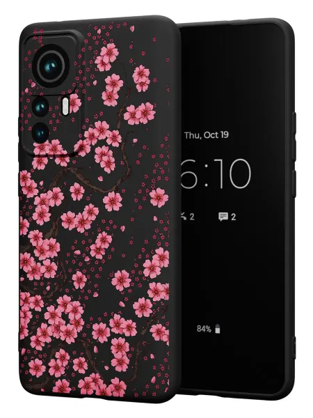FACTORIA Чехол на Xiaomi 12T 12T Pro с принтом Сакура