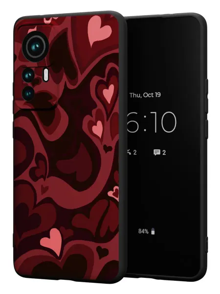 FACTORIA Чехол на Xiaomi 12T 12T Pro с принтом Цветы