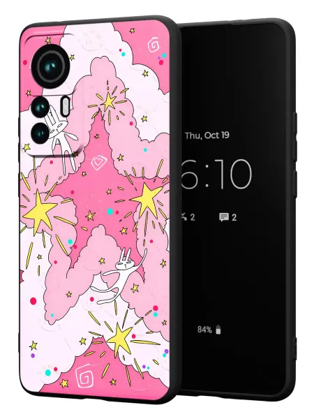 FACTORIA Чехол на Xiaomi 12T 12T Pro с принтом звезды Y2K