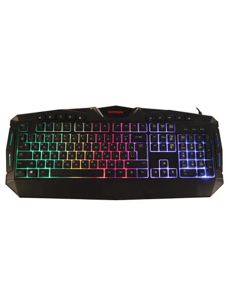 SONNEN Игровая клавиатура Q9M USB подсветка