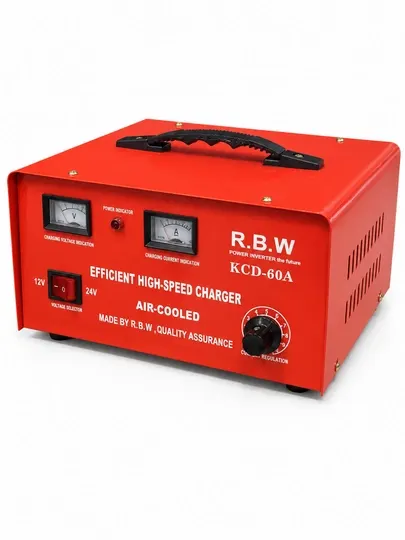 Зарядное устройство для авто аккумулятора R.B.W KCD-60A, 12V/24V