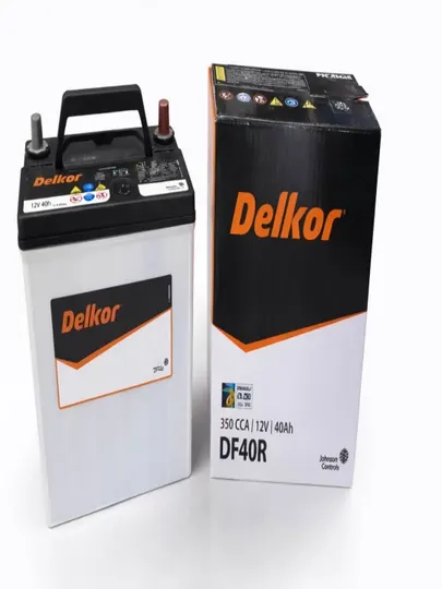 Аккумулятор Delkor DF40OR 12V 40Ah 350 CCA для автомобиля, корейское качество