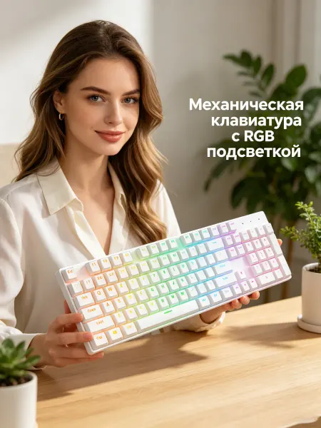 Механическая клавиатура подсветка игровая