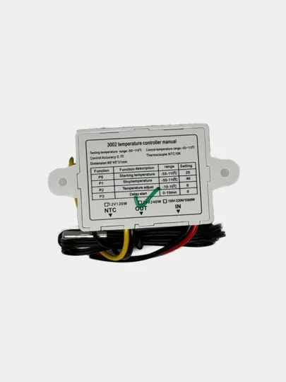 Терморегулятор-термостат XH-W3002 12V120V