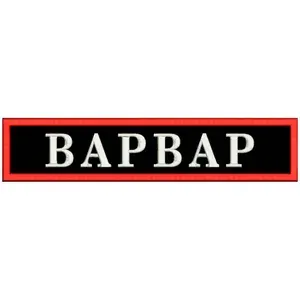 Нашивка ВАРВАР на липучке, шеврон тактический на одежду 12x2.5 см, цвет №05. Патч с вышивкой нагрудный Vishivka73, Россия