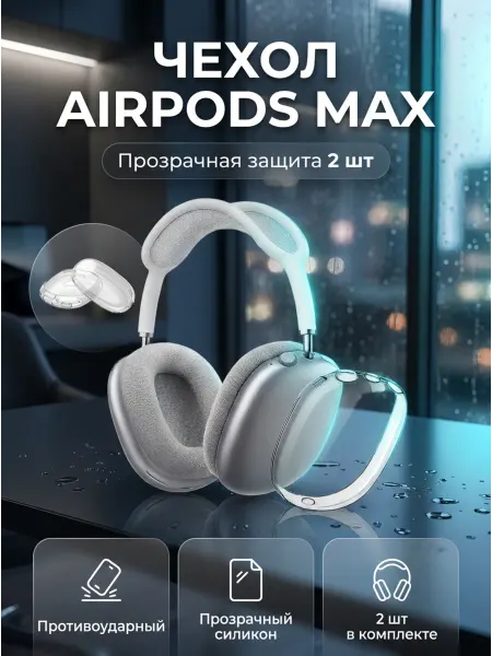 Накладка прозрачная для AirPods Max