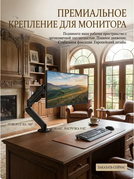 Кронштейн для монитора настольный