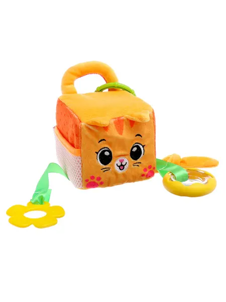 Крошка Я Развивающая игрушка "Кубик" котик SL-07136A