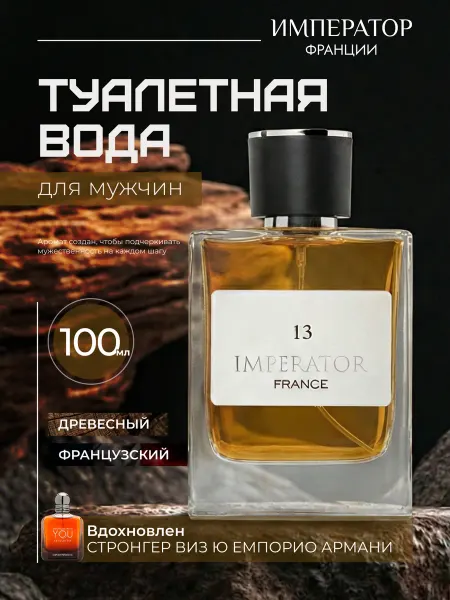 ПонтиПарфюм Туалетная вода мужская "Император Франции 13" Стронгер