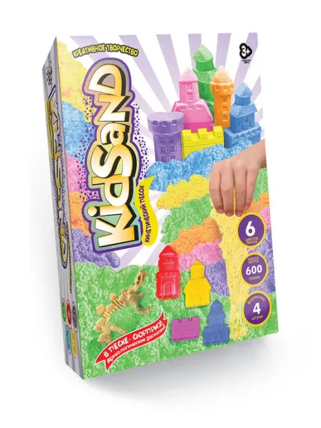 Danko Toys Кинетический песок «KIDSAND», Набор 2