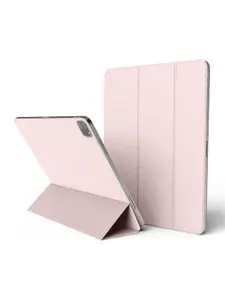 Чехол-книжка Elago на Apple iPad Pro 13 2024 из экокожи, ультратонкий, со съемным магнитным флипом, с функцией подставки Magnetic Folio, светло-розовый