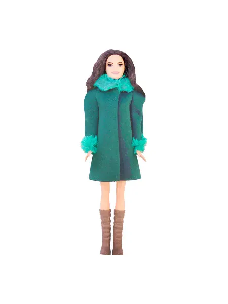 My happy doll Пальто для Барби и для кукол 29 см - Изумруд