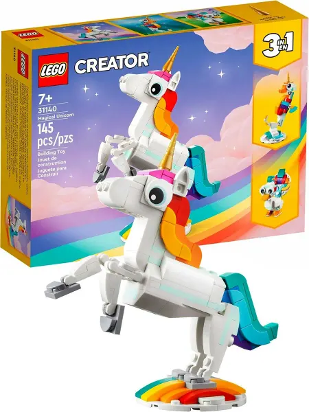 LEGO Конструктор Creator 31140 Волшебный единорог 3в1