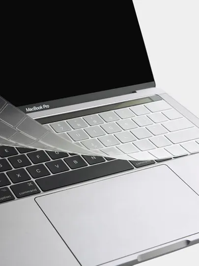 Пленка/наклейка на клавиатуру с русской раскладкой для Macbook Air/Pro/13.3/13.6/M1/M2
