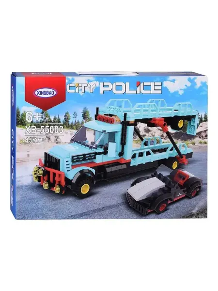LEGO Конструктор Сити Автовоз с машинкой пластик 457 деталей