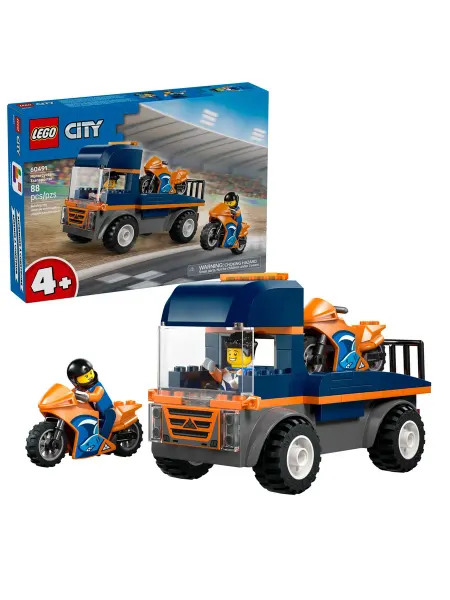 LEGO Конструктор City Транспортер для мотоциклов, 60491