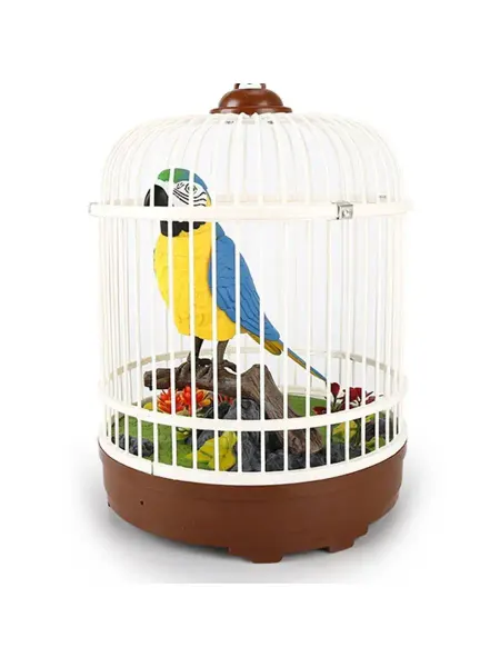 Babys Choice Toys Интерактивная игрушка попугай в клетке