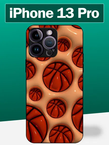BestSalesMan Чехол на iPhone 13 Pro баскетбольный мяч