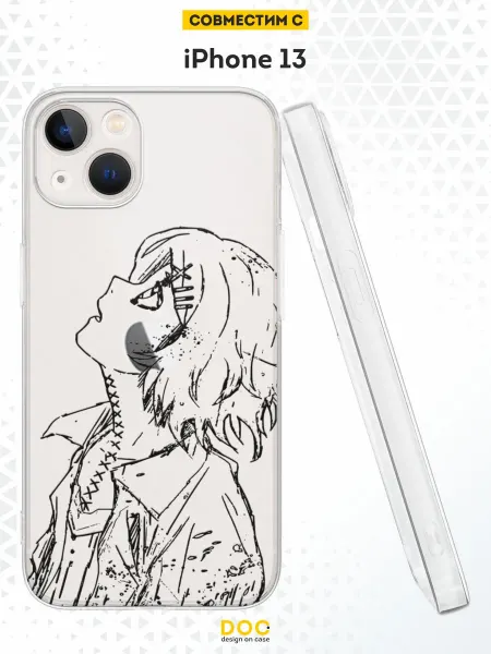 DesignOnCase Чехол на iPhone 13 с принтом Аниме