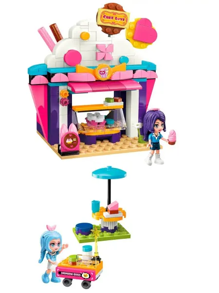 LEGO Детский игровой развивающий конструктор Кафе пекарня