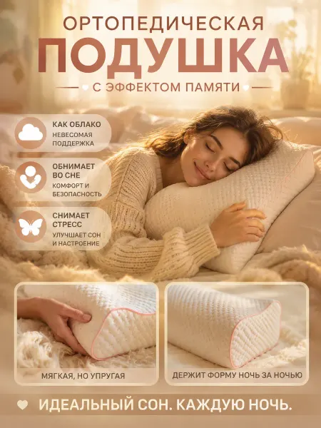 Modefica Подушка ортопедическая premium WELLE L