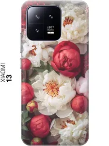 Силиконовый чехол на Xiaomi 13 / Сяоми 13 с рисунком "Любо!" прозрачный