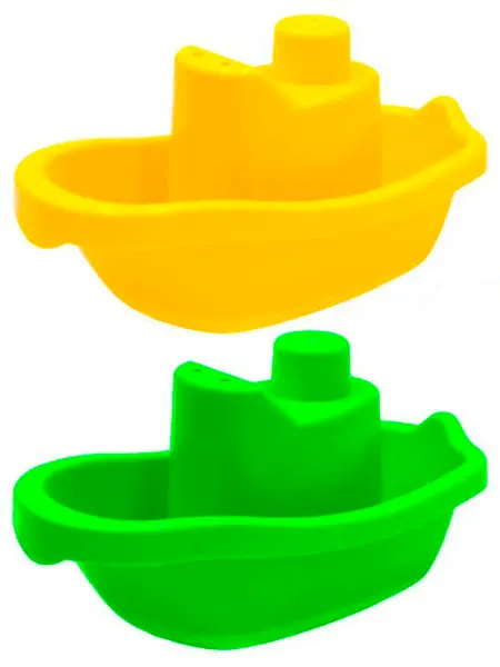 Игрушки Греми Кораблик для ванной, для купания большой, 2 шт