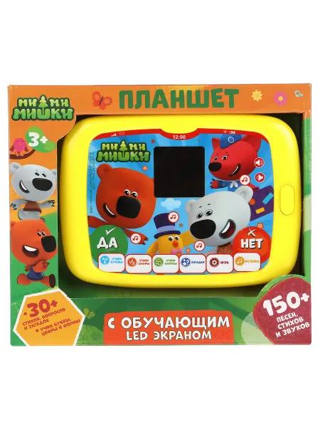 Умка Музыкальная игрушка для малышей планшет Мимимишки