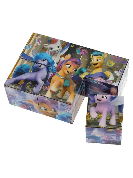 Умные игры Набор кубиков "МОЙ МАЛЕНЬКИЙ ПОНИ", 6 шт