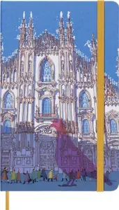 Блокнот Moleskine LE I AM MILAN Large 130х210мм 240стр. слоновая кость страницы линейка твердая обло