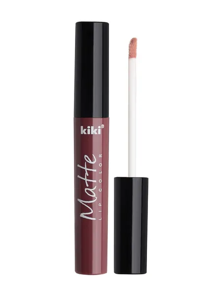 Губная помада Kiki Matte Lip Color, жидкая, матовая, тон: 209 капучино, 2мл