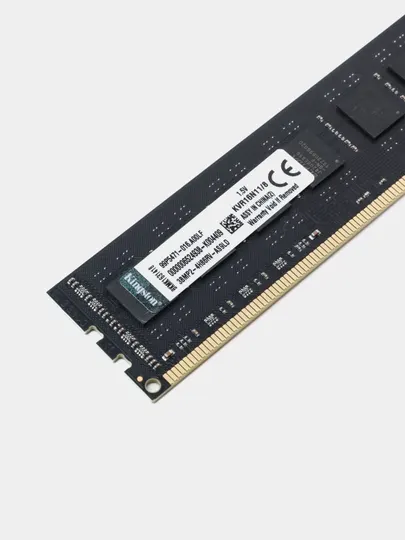 Оперативная память Kingston DDR3,4,5 1333, 1600, 2666, 3200, 5600 MHz, OEM, черного цвета