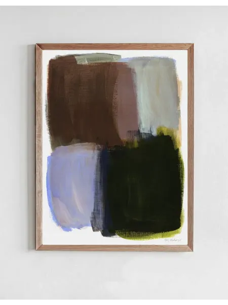 Onllyart Постер Абстрактные мазки кистью 133X 40x50