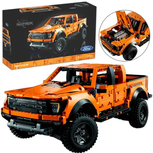 Конструктор 5608 " Машина внедорожник FORD RAPTOR F-150" 1379 деталей ( модель внедорожник спорткар / лего совместимый / подарок для мальчиков )