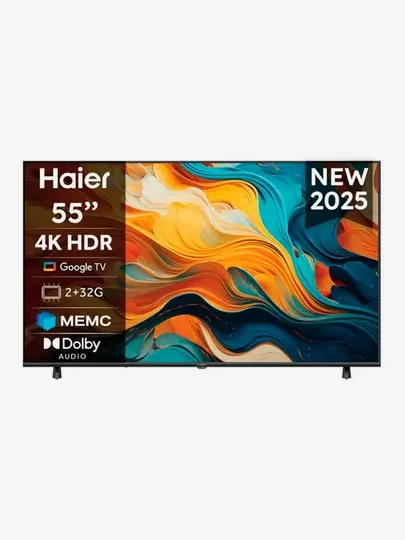 Смарт-телевизор Haier H55K85FUX, 55" (139 см), 4K Ultra HD, Google TV
