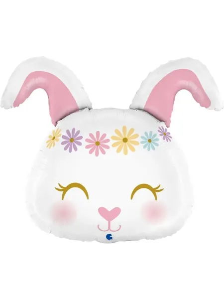 Дон Баллон Шар (14'' 36 см) Мини-фигура, Цветочный Зайка, 1 шт