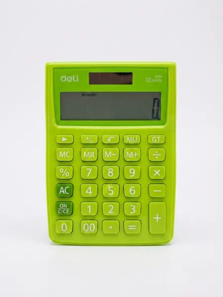 Калькулятор Deli E1238, 14.5×10.5 см