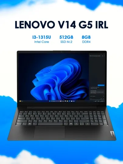 Ноутбук Lenovo V14 G5 IRL i3-1315U Business Black 14"